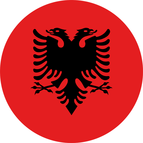 Albanian Flag Air Freshener