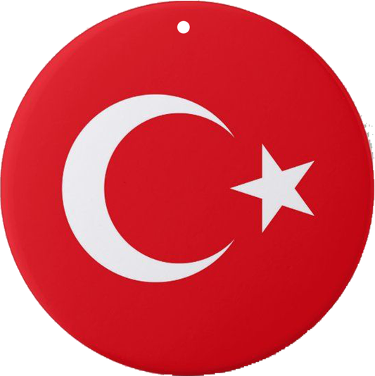 Turkish Flag Air Freshener