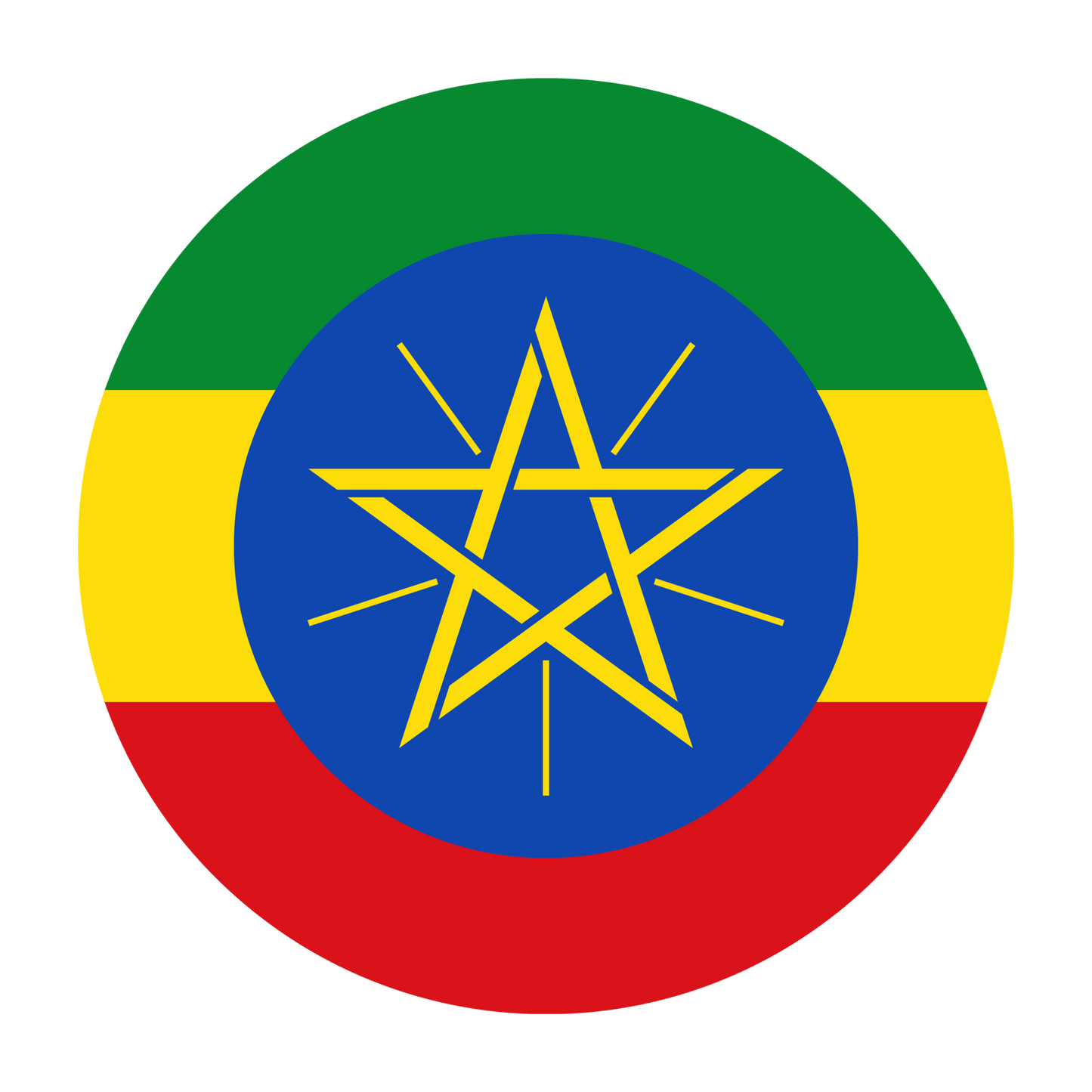 Ethiopian Flag Air Freshener